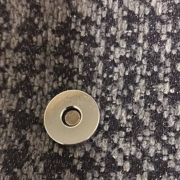 Loft - Small Purse/Clutch - Black and Gray - NWT - Picture 10 of 11